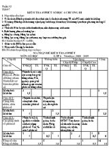 Giáo án Số học Lớp 6 - Tiết 97 Kiểm tra 45 phút Số học 6 Chương III - Năm học 2018-2019